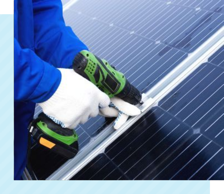 太陽光発電設置工事イメージ